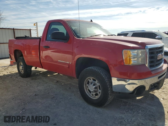 2007 GMC Sierra 1500 with VIN 1GTHC24K67E544601, listed as a Copart auction lot 87973155 with 198,057 mi miles and Clean Title. Bid and sale history available at DreamBid. Image 4.