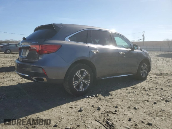 2019 Acura MDX with VIN 5J8YD4H37KL022304, listed as a Copart auction lot 49607715 with 104,168 mi miles and Salvage Title. Bid and sale history available at carsss.com. Image 3.