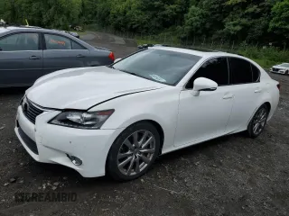2014 Lexus GS 350 with VIN JTHBE1BL1E5042001, listed as a Copart auction lot 65809334 with 134,130 mi miles and Salvage Title. Bid and sale history available at carsss.com. Image 1.