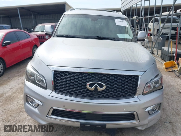 2017 Infiniti QX80 with VIN JN8AZ2NF3H9644820, listed as a IAAI auction lot 42246540 with 142,342 mi miles and . Bid and sale history available at DreamBid. Image 13.