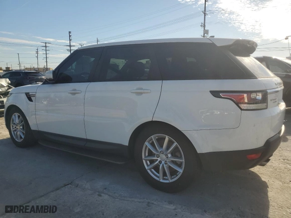 2015 Land Rover Range Rover Sport HSE with VIN SALWG2VF0FA614721, listed as a Copart auction lot 46176705 with 0 mi miles and Salvage Title. Bid and sale history available at carsss.com. Image 2.