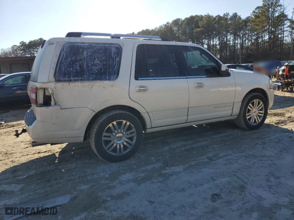 2007 Lincoln Navigator with VIN 5LMFU28587LJ25775, listed as a Copart auction lot 46646095 with 144,223 mi miles and Clean Title. Bid and sale history available at carsss.com. Image 3.