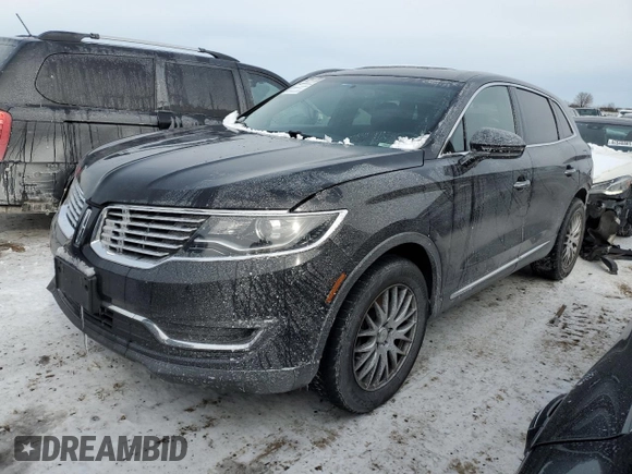 2017 Lincoln MKX Premiere with VIN 2LMPJ6JR3HBL29801, listed as a Copart auction lot 45424665 with 102,117 mi miles and Salvage Title. Bid and sale history available at carsss.com. Image 1.