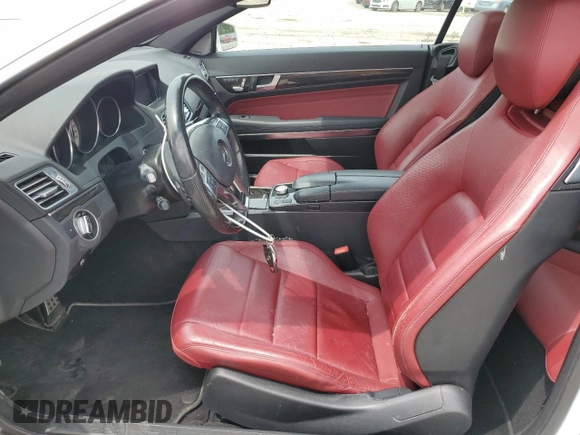 2015 Mercedes-Benz E 400 with VIN WDDKJ6HB9FF299949, listed as a Copart auction lot 56271825 with 54,446 mi miles and Salvage title. Bid and sale history available at DreamBid. Image 7.