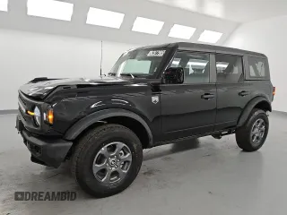 2025 Ford Bronco Big Bend with VIN 1FMDE7BH9SLA43618, listed as a Copart auction lot 63977985 with 4,630 mi miles and Salvage title. Bid and sale history available at DreamBid. Image 1.
