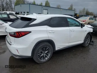 2017 Lexus RX 450h z VIN 2T2BGMCA8HC019280, wystawiony jako Copart lot #51583895 z przebiegiem 38 881 mil mil oraz Szkoda całkowita • Salvage title. Historia ofert i sprzedaży dostępna na DreamBid. Obrazek 3.