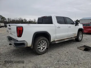 2022 GMC Sierra 1500 Limited SLT with VIN 3GTU9DEL4NG125121, listed as a Copart auction lot 88049065 with 48,631 mi miles and Salvage Title. Bid and sale history available at carsss.com. Image 3.