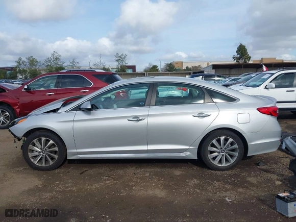 2016 Hyundai Sonata 2.4L Sport with VIN 5NPE34AF8GH430668, listed as a IAAI auction lot 41919880 with 66,176 mi miles. Bid and sale history available at carsss.com. Image 15.
