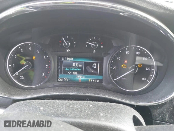 2018 Buick Encore Preferred with VIN KL4CJASB7JB558068, listed as a IAAI auction lot 41308285 with 29,784 mi miles. Bid and sale history available at carsss.com. Image 7.