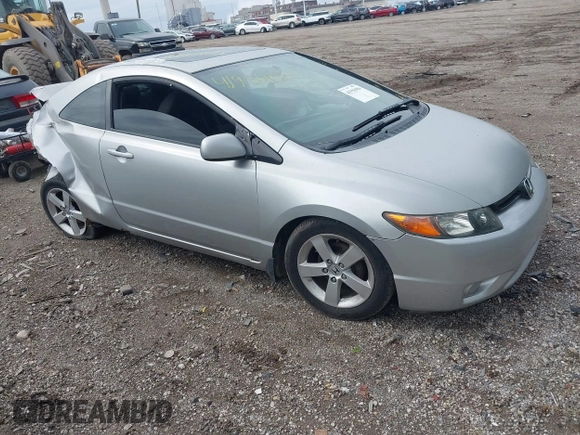 2006 Honda Civic EX with VIN 2HGFG12886H583373, listed as a IAAI auction lot 41956984 with 197,045 mi miles and . Bid and sale history available at DreamBid. Image 1.