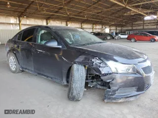 2014 Chevrolet Cruze LS with VIN 1G1PA5SG3E7223417, listed as a Copart auction lot 58986724 with 164,579 mi miles and Salvage Title. Bid and sale history available at carsss.com. Image 4.