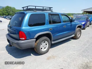 2003 Dodge Durango Sport with VIN 1D4HS38N53F510492, listed as a IAAI auction lot 42378667 with 170,968 mi miles and . Bid and sale history available at DreamBid. Image 4.