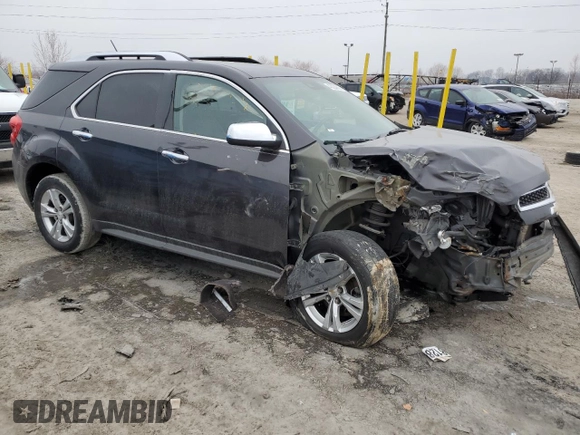 2013 Chevrolet Equinox LTZ z VIN 2GNFLGEK0D6285016, wystawiony jako Copart lot #45024995 z przebiegiem 134 591 mil mil oraz Szkoda całkowita • Salvage title. Historia ofert i sprzedaży dostępna na DreamBid. Obrazek 4.