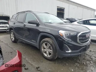 2020 GMC Terrain SLE with VIN 3GKALTEV9LL285729, listed as a Copart auction lot 60807035 with 50,143 mi miles and Salvage title. Bid and sale history available at DreamBid. Image 4.