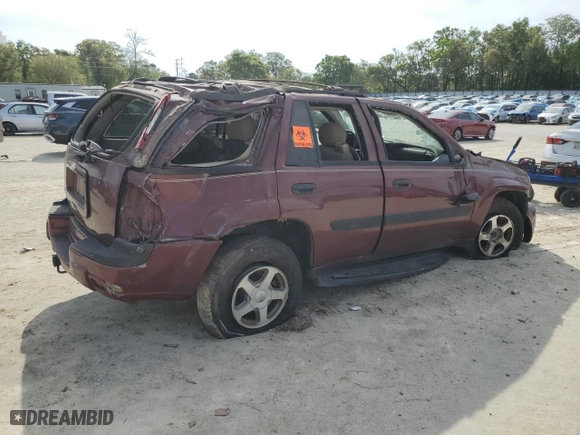2005 Chevrolet TrailBlazer LS with VIN 1GNDS13S752339582, listed as a Copart auction lot 50470275 with 0 mi miles and Non Repairable. Bid and sale history available at carsss.com. Image 3.
