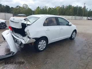2010 Toyota Yaris with VIN JTDBT4K3XA1376716, listed as a IAAI auction lot 40864128 with 197,283 mi miles. Bid and sale history available at carsss.com. Image 4.