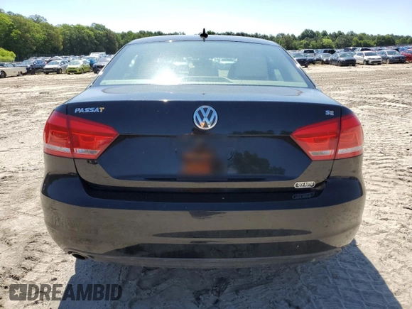 2012 Volkswagen Passat SE с VIN 1VWBP7A36CC060600, выставлен на аукционе Copart как лот 57233625 с пробегом 164 406 миль миль и Списание • Salvage title. История ставок и продаж доступна на DreamBid. Изображение 6.