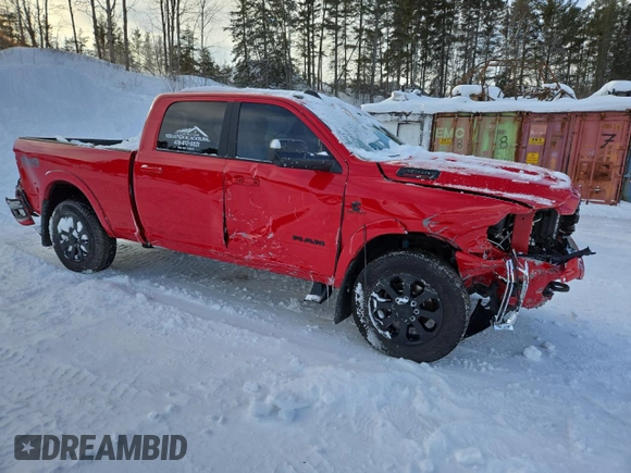 2022 Ram 2500 Big Horn with VIN 3C6UR5DL0NG431036, listed as a Copart auction lot 85461914 with 35,449 mi miles and Salvage title. Bid and sale history available at DreamBid. Image 4.