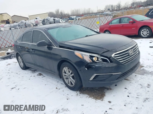 2017 Hyundai Sonata 2.4L with VIN 5NPE24AF9HH577098, listed as a IAAI auction lot 41536011 with 109,419 mi miles and . Bid and sale history available at DreamBid. Image 1.