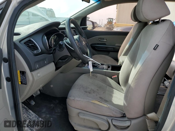 2016 Kia Sedona L with VIN KNDMA5C16G6206463, listed as a Copart auction lot 45332245 with 148,462 mi miles and Salvage Title. Bid and sale history available at carsss.com. Image 7.