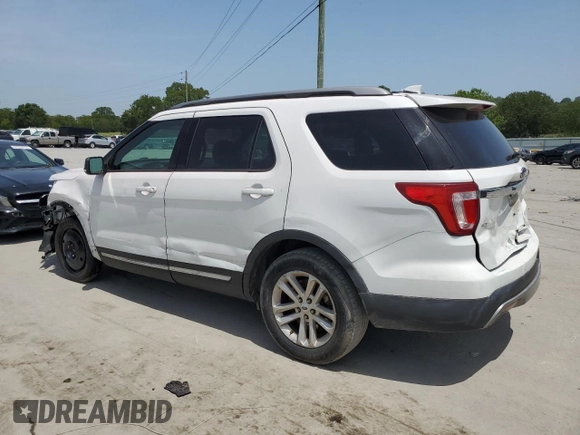 2017 Ford Explorer XLT z VIN 1FM5K7D80HGE01880, wystawiony jako Copart lot #65489154 z przebiegiem 150 815 mil mil oraz Szkoda całkowita • Salvage title. Historia ofert i sprzedaży dostępna na DreamBid. Obrazek 2.
