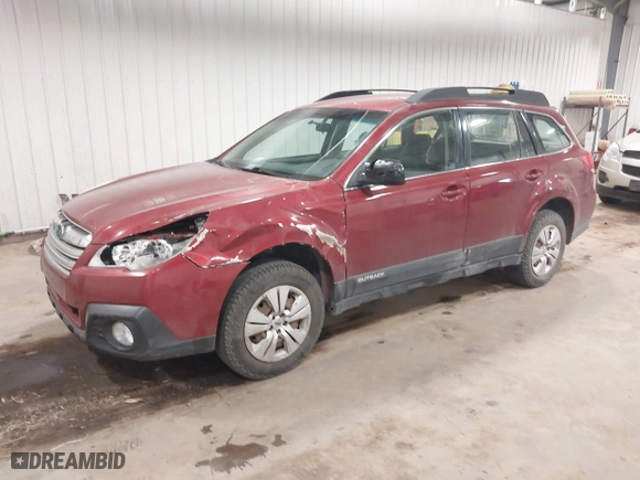 2013 Subaru Outback 2.5i with VIN 4S4BRCAC7D3312373, listed as a IAAI auction lot 41400746 with 222,458 mi miles. Bid and sale history available at carsss.com. Image 2.