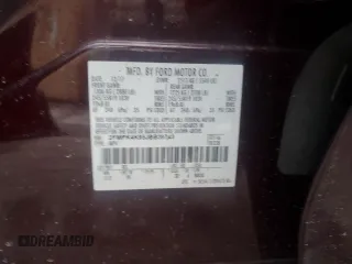 2018 Ford Edge Titanium with VIN 2FMPK4K95JBB39743, listed as a Copart auction lot 46539345 with 0 mi miles and Salvage Title. Bid and sale history available at carsss.com. Image 14.
