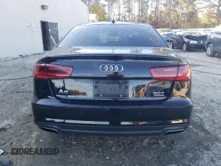 2018 Audi A6 Sport with VIN WAUF3AFC8JN056410, listed as a Copart auction lot 77576274 with 61,920 mi miles and Salvage Title. Bid and sale history available at carsss.com. Image 6.