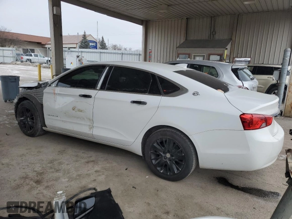2017 Chevrolet Impala LS with VIN 2G11X5SA7H9172314, listed as a Copart auction lot 41958995 with 128,940 mi miles and Salvage title. Bid and sale history available at DreamBid. Image 2.