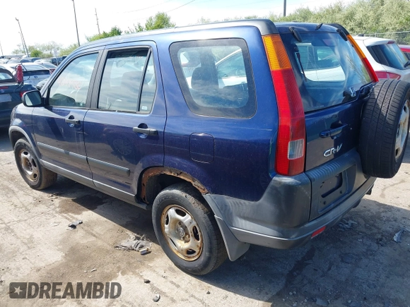 2004 Honda CR-V LX with VIN JHLRD78454C026161, listed as a IAAI auction lot 42147980 with 217,243 mi miles and . Bid and sale history available at carsss.com. Image 3.