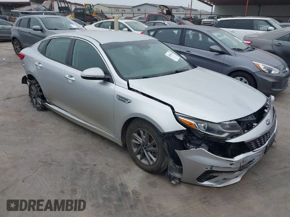 2020 Kia Optima LX with VIN 5XXGT4L34LG388596, listed as a IAAI auction lot 41899442 with 95,792 mi miles. Bid and sale history available at carsss.com. Image 1.