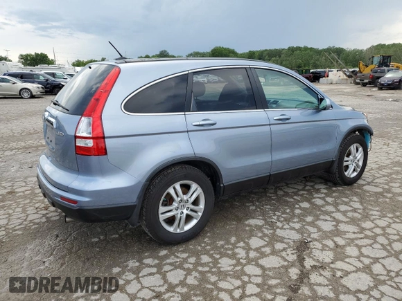 2011 Honda CR-V EX-L with VIN 5J6RE4H71BL035529, listed as a Copart auction lot 53527234 with 154,063 mi miles and Salvage Title. Bid and sale history available at carsss.com. Image 3.