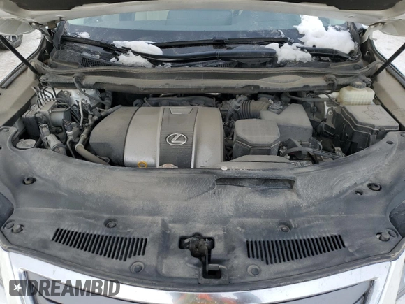 2018 Lexus RX 350L Premium with VIN JTJDZKCAXJ2004891, listed as a Copart auction lot 83044974 with 102,287 mi miles and Clean title. Bid and sale history available at DreamBid. Image 12.