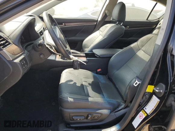 2014 Lexus GS 350 with VIN JTHCE1BL2E5021470, listed as a Copart auction lot 62321095 with 44,505 mi miles and Salvage title. Bid and sale history available at DreamBid. Image 7.