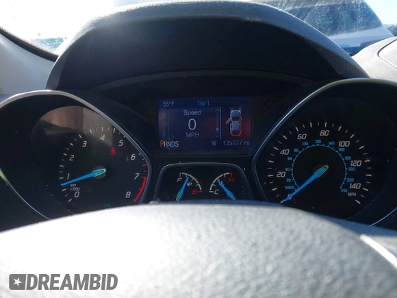 2014 Ford Escape S with VIN 1FMCU0F75EUE26087, listed as a IAAI auction lot 41882375 with 135,077 mi miles. Bid and sale history available at carsss.com. Image 7.