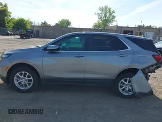 2024 Chevrolet Equinox LT with VIN 3GNAXUEG6RL355260, listed as a IAAI auction lot 42333090 with 9,270 mi miles and . Bid and sale history available at DreamBid. Image 14.