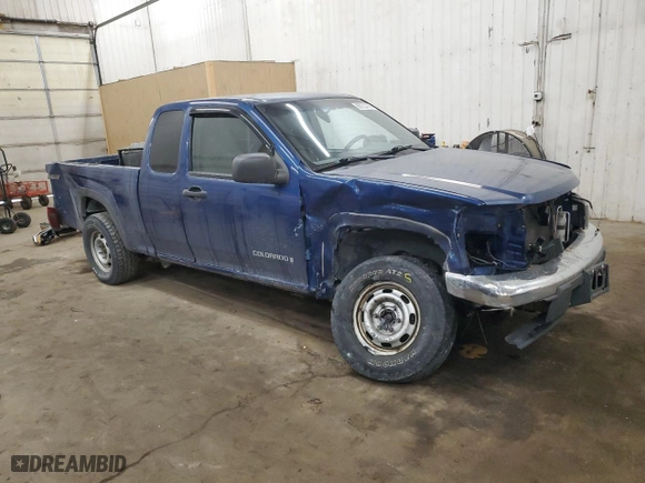 2006 Chevrolet Colorado Work Truck with VIN 1GCDT196468232407, listed as a Copart auction lot 88733495 with 197,856 mi miles and Salvage Title. Bid and sale history available at carsss.com. Image 4.