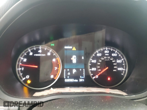 2023 Mitsubishi Eclipse Cross LE z VIN JA4ATVAA1PZ012741, wystawiony jako Copart lot #86363484 z przebiegiem 28 583 mil mil oraz Szkoda całkowita • Salvage title. Historia ofert i sprzedaży dostępna na DreamBid. Obrazek 9.