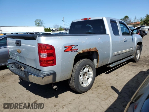 2012 Chevrolet Silverado 1500 LT with VIN 1GCRKSE73CZ273436, listed as a Copart auction lot 53454685 with 261,677 mi miles and Salvage Title. Bid and sale history available at DreamBid. Image 3.