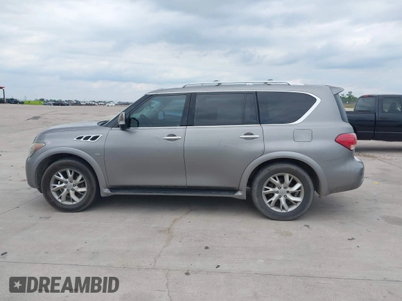 2014 Infiniti QX80 z VIN JN8AZ2NF1E9553024, wystawiony jako IAAI lot #42231679 z przebiegiem 207 618 mil mil oraz . Historia ofert i sprzedaży dostępna na DreamBid. Obrazek 14.