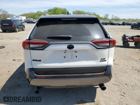 2019 Toyota RAV4 Hybrid XSE z VIN JTMEWRFV0KJ025912, wystawiony jako Copart lot #54350235 z przebiegiem 37 677 mil mil oraz Szkoda całkowita • Salvage title. Historia ofert i sprzedaży dostępna na DreamBid. Obrazek 6.