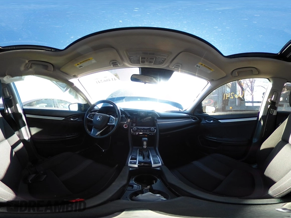 2019 Honda Civic Sedan EX with VIN JHMFC1F31KX007184, listed as a IAAI auction lot 41466241 with 81,159 mi miles. Bid and sale history available at carsss.com. Image 19.