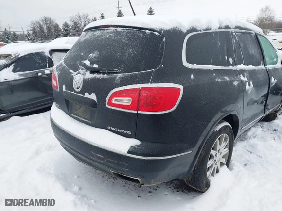 2017 Buick Enclave Convenience with VIN 5GAKRAKD3HJ270867, listed as a IAAI auction lot 41569881 with 1 miles. Bid and sale history available at carsss.com. Image 4.