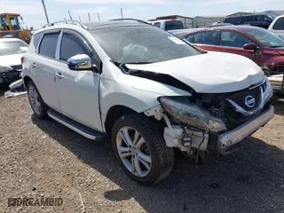 2011 Nissan Murano SL with VIN JN8AZ1MW3BW156214, listed as a IAAI auction lot 41780066 with 223,504 mi miles. Bid and sale history available at carsss.com. Image 1.