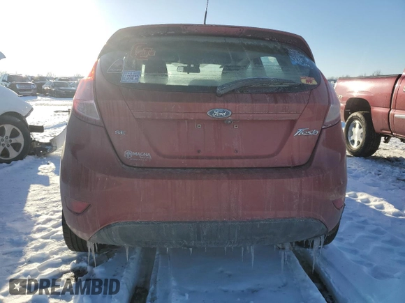 2018 Ford Fiesta SE with VIN 3FADP4EJ9JM104979, listed as a Copart auction lot 45969655 with Not Provided miles and Salvage Title. Bid and sale history available at DreamBid. Image 6.