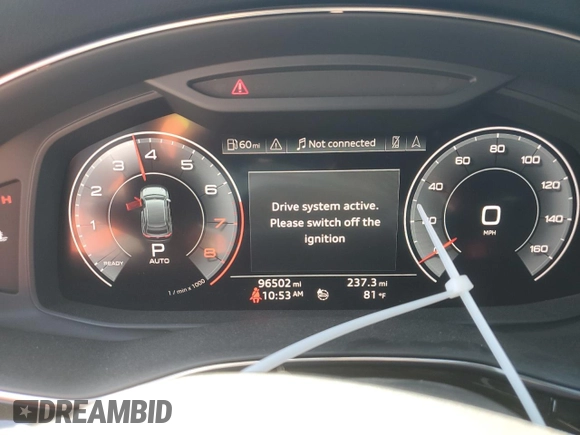 2019 Audi Q8 Premium Plus z VIN WA1EVAF13KD021055, wystawiony jako Copart lot #51812235 z przebiegiem 96 502 mil mil oraz Czysty tytuł • Clean title. Historia ofert i sprzedaży dostępna na DreamBid. Obrazek 9.