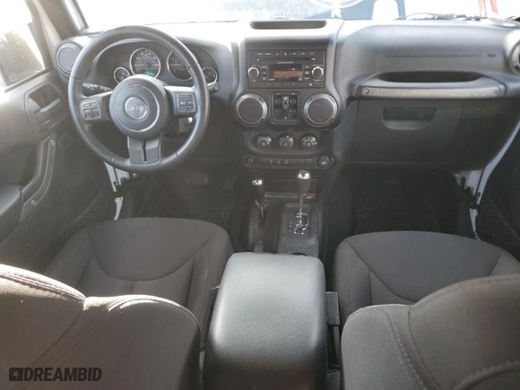 2015 Jeep Wrangler Unlimited Sport with VIN 1C4BJWDG4FL614332, listed as a Copart auction lot 44677215 with 25,524 mi miles and Salvage Title. Bid and sale history available at carsss.com. Image 8.