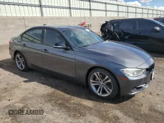 2013 BMW 3 Series 335i xDrive with VIN WBA3B9C55DF140791, listed as a Copart auction lot 56216555 with 135,095 mi miles and Salvage title. Bid and sale history available at DreamBid. Image 4.