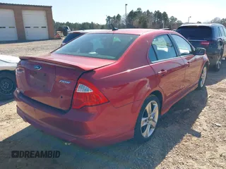 2011 Ford Fusion SPORT with VIN 3FAHP0KCXBR206585, listed as a IAAI auction lot 41779683 with 171,958 mi miles. Bid and sale history available at carsss.com. Image 4.