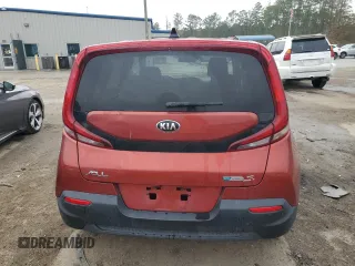 2021 Kia Soul LX with VIN KNDJ23AU2M7794692, listed as a Copart auction lot 84605444 with 98,333 mi miles and Salvage Title. Bid and sale history available at carsss.com. Image 6.